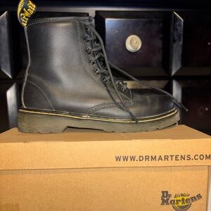 Dr. Martens Black Leather Boots